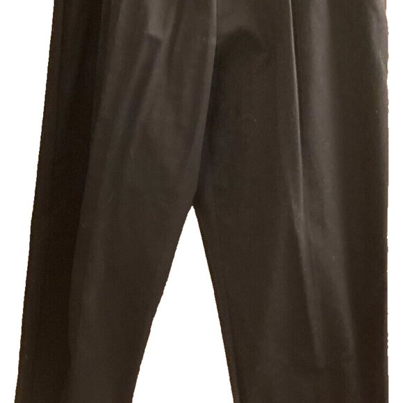 Jaclyn Smith Women's Comfort / Career Pants Black Side Zipper Wide Waistband 16M - Picture 6 of 9